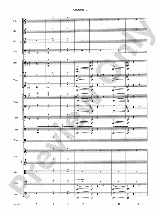 Finlandia (Grade 3.5) – Full Orchestra Conductor Score & Parts (Digital Download)