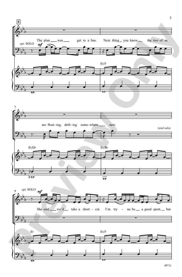 Keep the Beat - SAB/3 Part Mixed Choral Octavo (Digital Download)