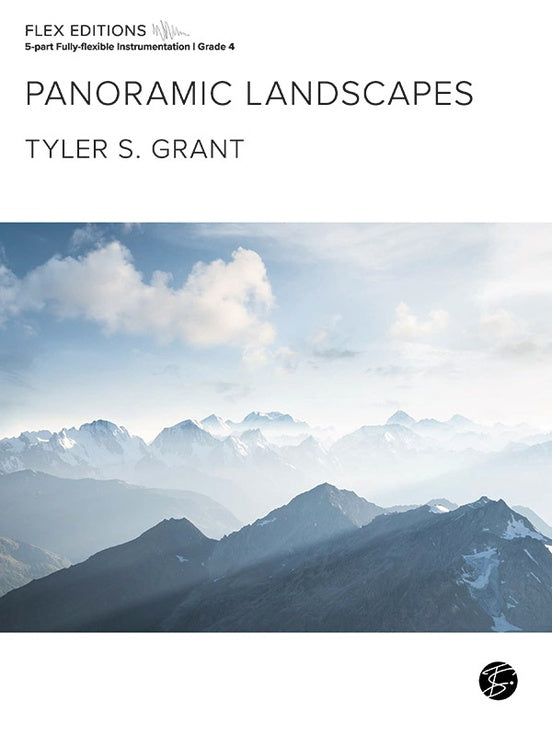 Panoramic Landscapes  – Flexible Band/String Ensemble Score & Parts (Digital Download)