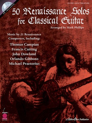 50 Renaissance Solos for Classical Guitar - Various - Classical Guitar Various Cherry Lane Music Guitar TAB
