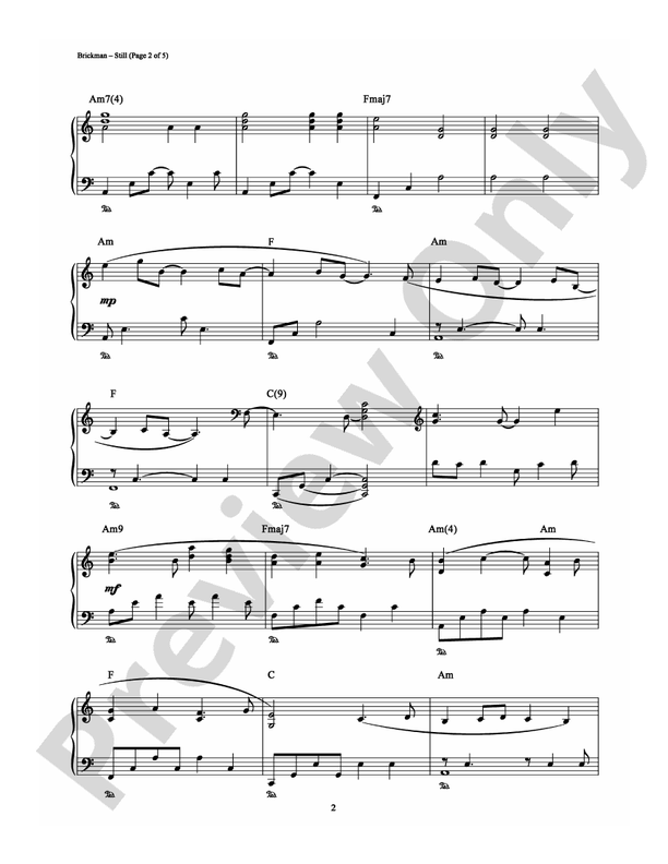 Still - Piano (Digital Download)