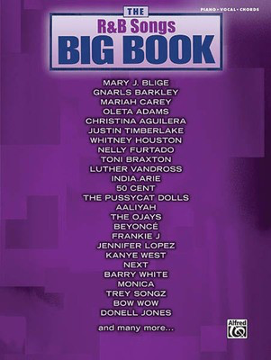 The R&B Songs Big Book - Hal Leonard Piano, Vocal & Guitar