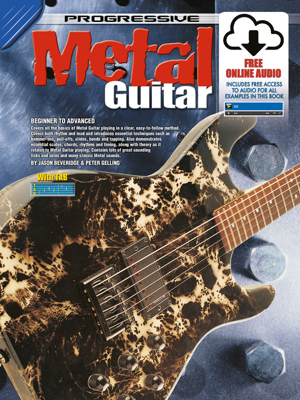 Progressive Metal Guitar Method Bk/CD