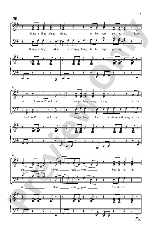 Little Shop of Horrors: A Choral Medley - SATB Choral Octavo (Digital Download)