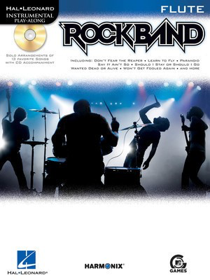 Rock Band - for Flute - Various - Flute Hal Leonard Flute Solo /CD