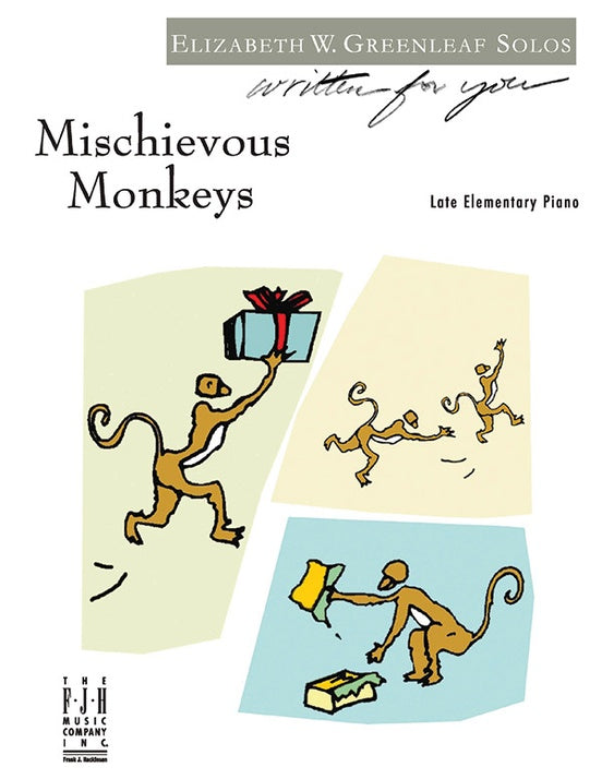 Mischievous Monkeys - Piano (Digital Download)