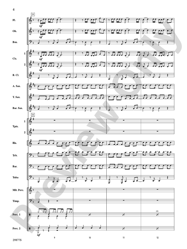 Celebration - Concert Band Conductor Score & Parts (Digital Download)