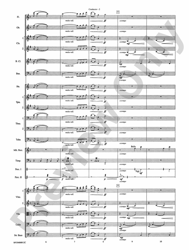 A Christmas Hymn – Ful Orchestra Conductor Score & Parts (Digital Download)