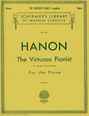 Hanon - Virtuoso Pianist in 60 Exercises Complete - Piano Solo Schirmer 50256970