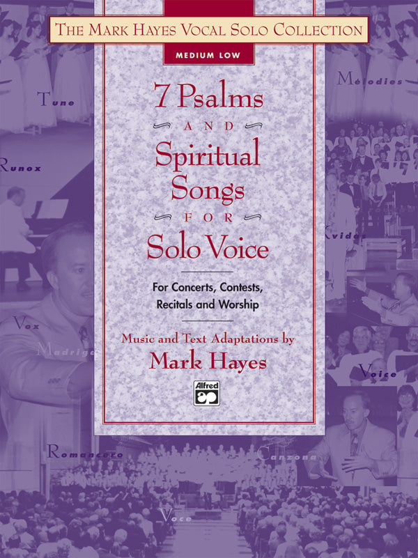 7 PSALMS AND SPIRITUAL SONGS MED/LOW BK/CD