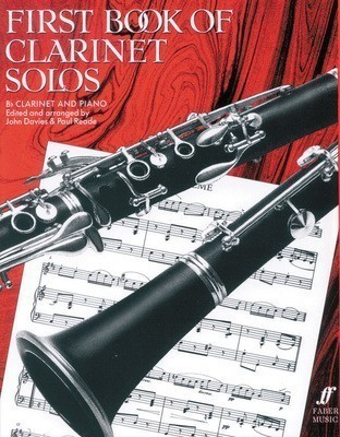 First Book of Clarinet Solos - Clarinet/Piano Accompaniment by Davies & Harris Faber Music 0571506283