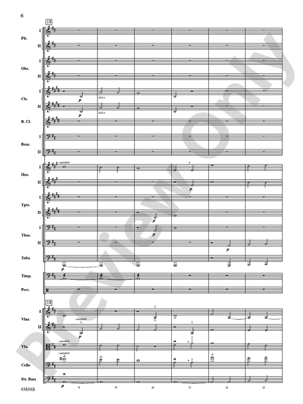 Academic Festival Overture, Op. 80 – Full Orchestra Conductor Score & Parts (Digital Download)