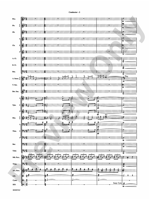 Covenant (Grade 4) - Concert Band Conductor Score & Parts (Digital Download)