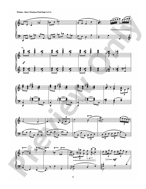 Harry's Wondrous World (from "Harry Potter and the Sorcerer's Stone") - DSM-PS-0001835 - Piano (Digital Download)