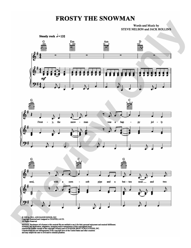 Frosty the Snowman -  The Ronettes - PVG (Digital Download)