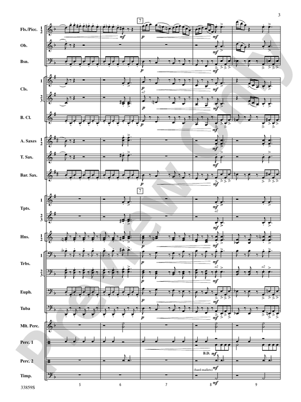 March of the Trolls - Concert Band Conductor Score & Parts (Digital Download)
