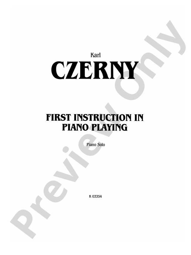 Bach - One-Hundred Recreations, First Instruction in Piano Playing - Piano Solo (Digital Download)