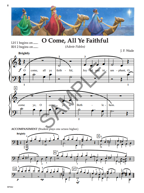 Bastien New Traditions: Christmas Classics Level 1 - Piano - Kjos