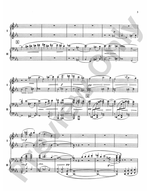 Schmitt - Music for the Open Air (Suite for Orchestra, Op. 44) - 1 Piano, 4 Hands (Digital Download)