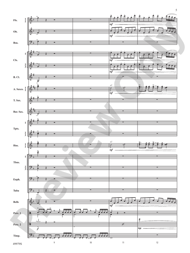 Christmas Is Here! - Concert Band Conductor Score & Parts (Digital Download)