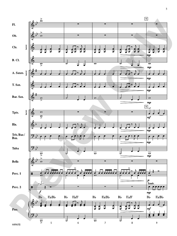 Windward Overture - Concert Band Conductor Score & Parts (Digital Download)