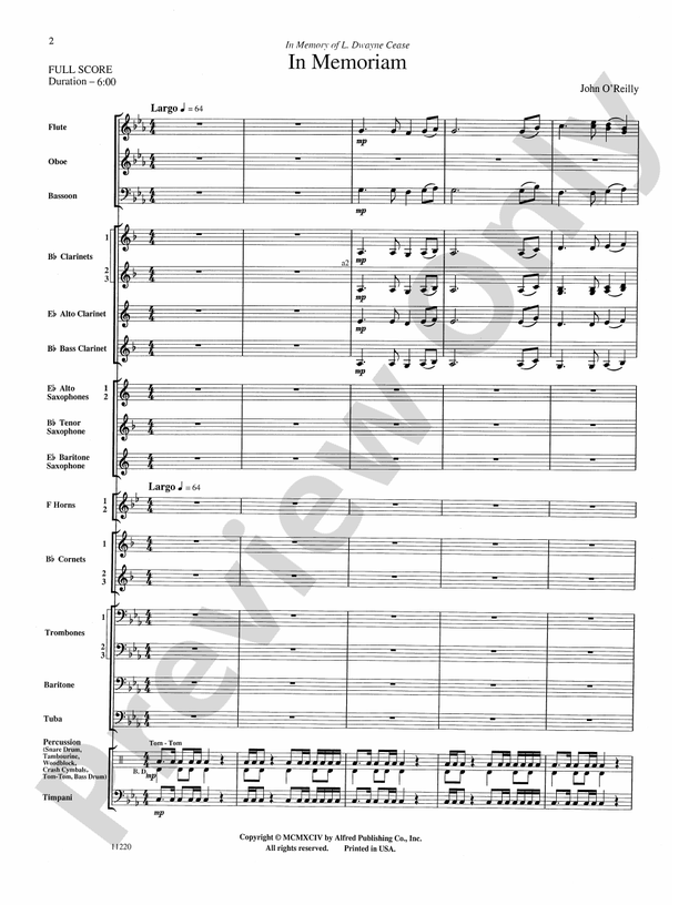 In My Blood - Concert Band Conductor Score & Parts (Digital Download)