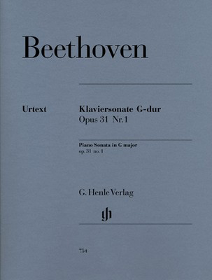 Beethoven - Piano Sonata #16 GMaj Op31 #1 - Piano Solo Henle HN754
