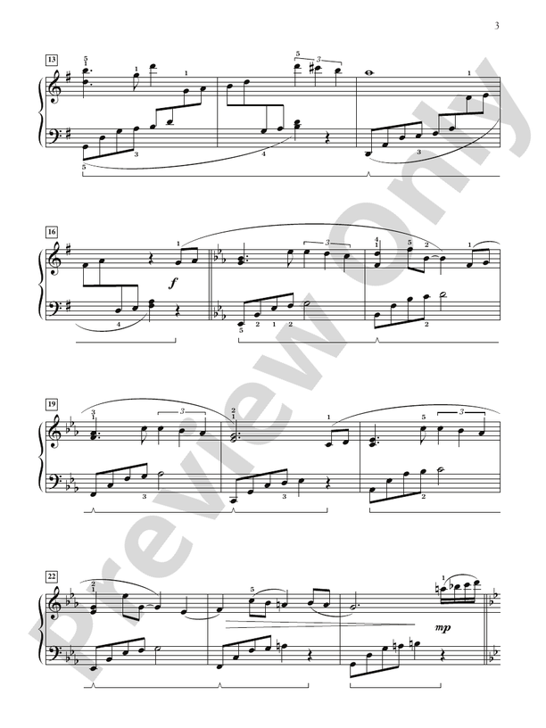 Yosemite Splendor - Piano Suite - Piano (Digital Download)