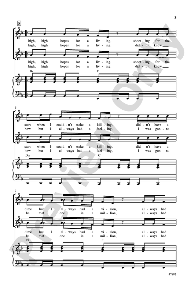 High Hopes – 2-Part Choral Octavo (Digital Download)
