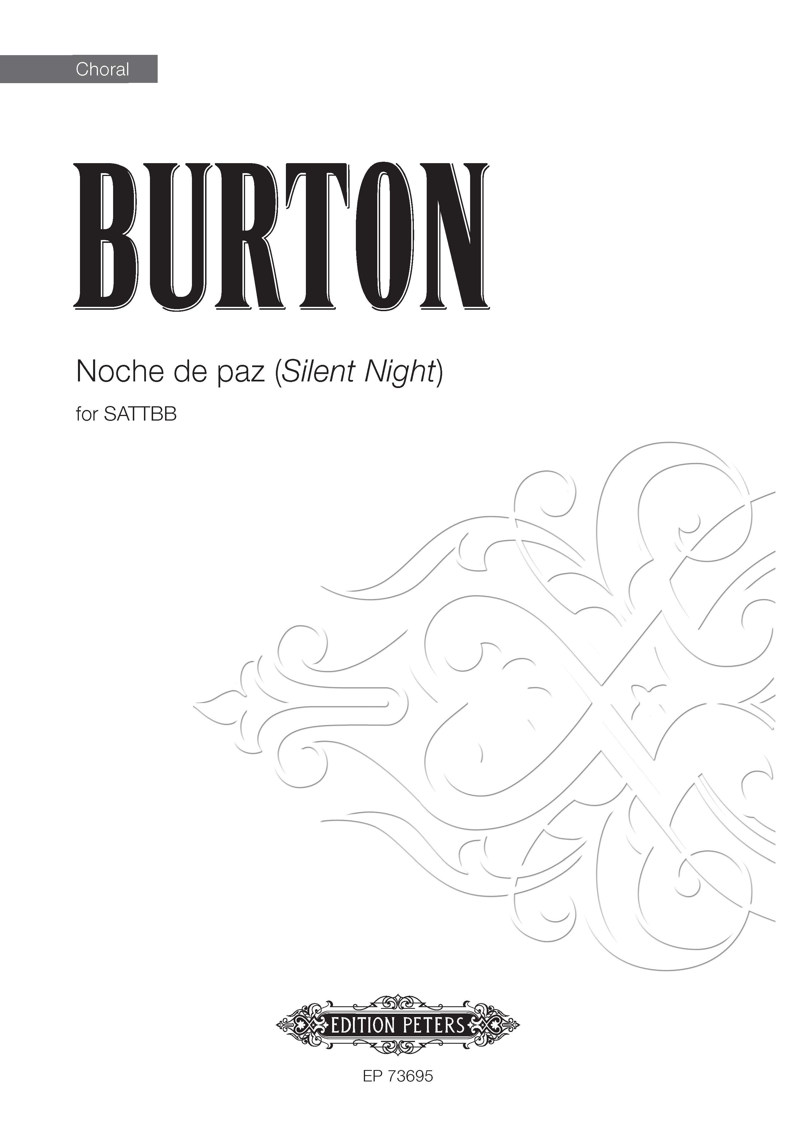 Noche De Paz (Silent Night) (includes both Spanish and English text) - SATB Choral Octavo (Digital Download)