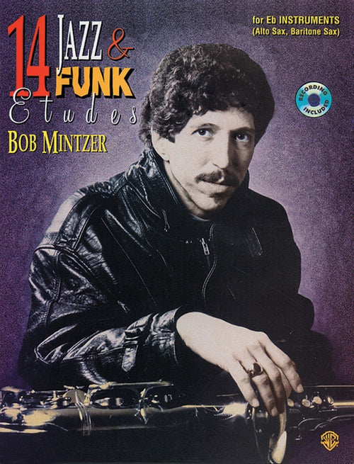 14 Jazz & Funk Etudes E Flat Instruments Bk/Cd