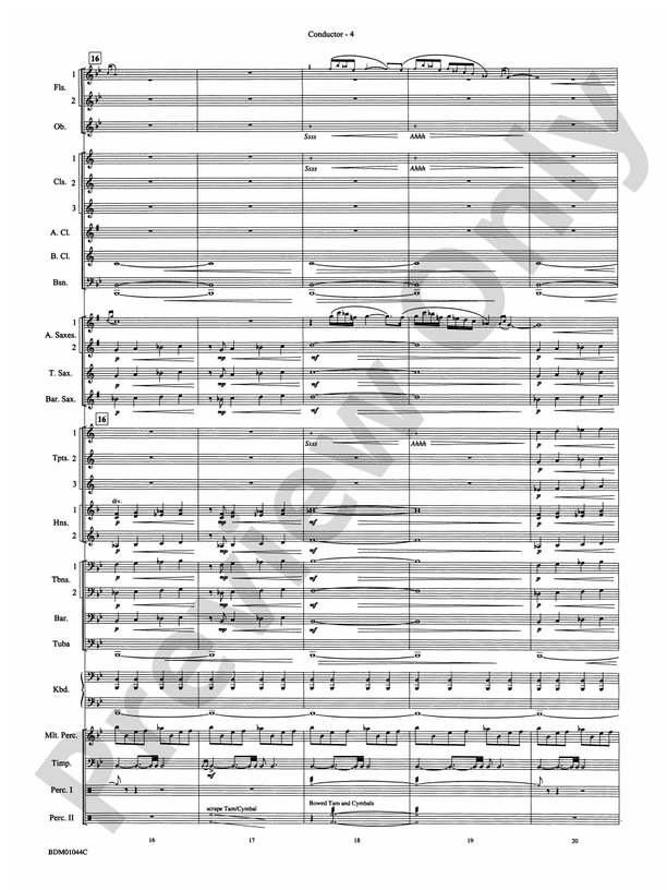To the Summit! (Strive for the Highest) - Concert Band Conductor Score & Parts (Digital Download)