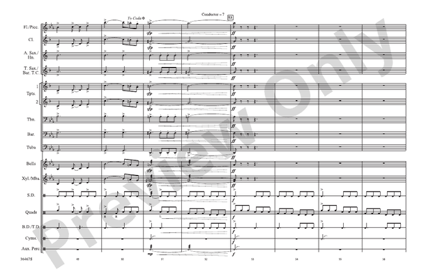 World of Warcraft, Part III – Marching Band Conductor Score & Parts (Digital Download)