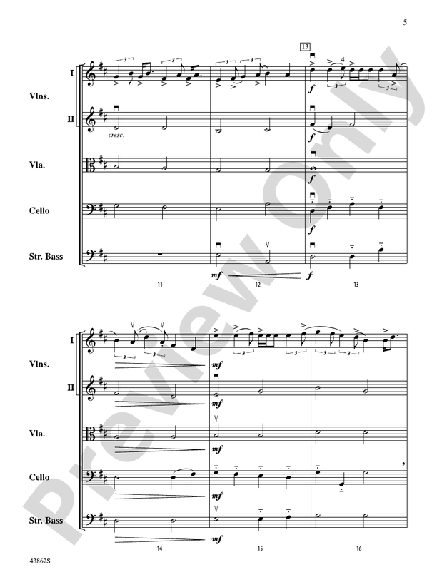 The Smith's Set – String Orchestra Conductor Score & Parts (Digital Download)