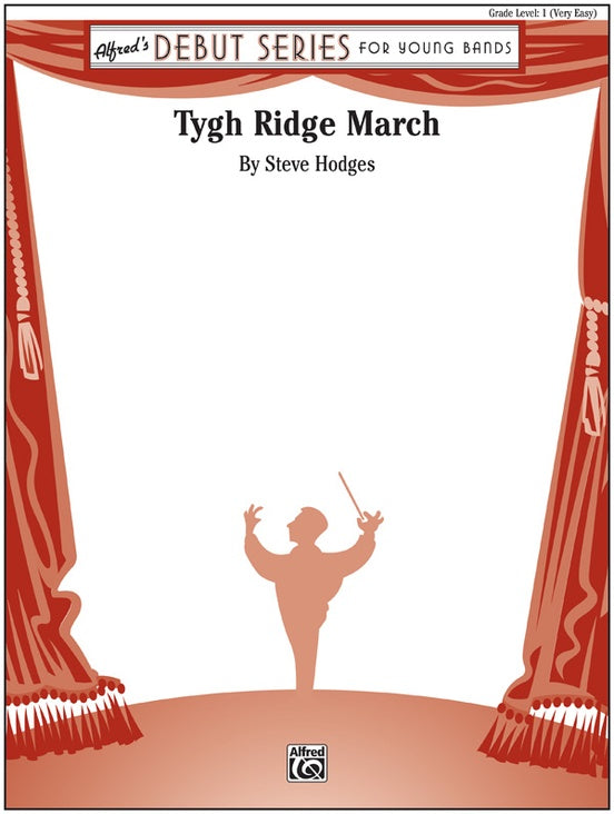 Tygh Ridge March - Concert Band Conductor Score & Parts (Digital Download)