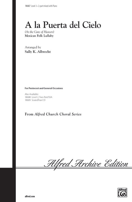 A La Puerta Del Cielo - 3-Part Mixed Choral Octavo (Digital Download)