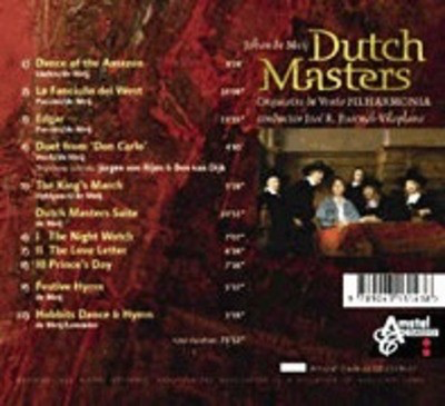 Dutch Masters Cd Amstel Classics 2001 - 2008 - Amstel Music CD