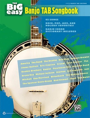 The Big Easy Banjo Tab Songbook - The Big Easy Songbook Series - Various - Banjo Hal Leonard