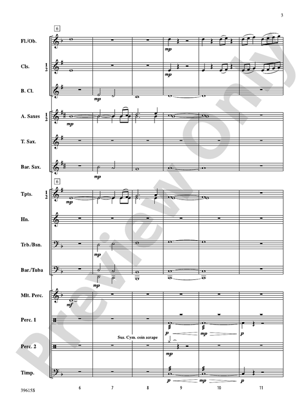 Rise - Concert Band Conductor Score & Parts (Digital Download)