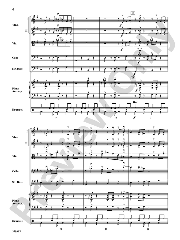 Johns Creek Jump – String Orchestra Conductor Score & Parts (Digital Download)