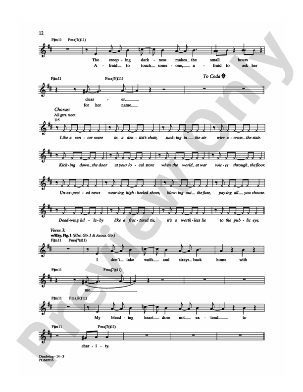 Deadwing - Guitar TAB (Digital Download)
