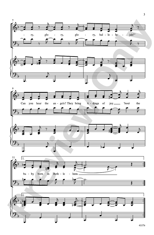 Can You Hear the Angels? – SAB Choral Octavo (Digital Download)