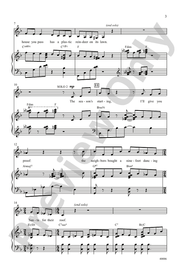 Counting Down to Christmas: A Christmas Story, The Musical - SAB Choral Octavo (Digital Download)