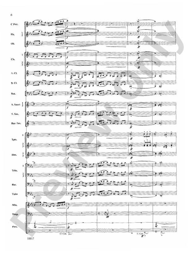 Northwest Rising - Concert Band Conductor Score & Parts (Digital Download)