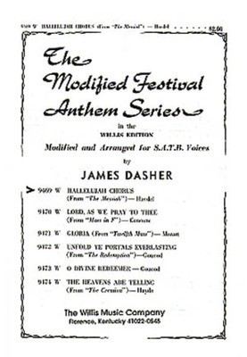 Hallelujah Chorus - George Frideric Handel - SATB James Dasher Willis Music Octavo