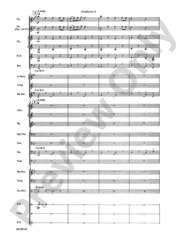Affirmation Overture - Concert Band Conductor Score & Parts (Digital Download)