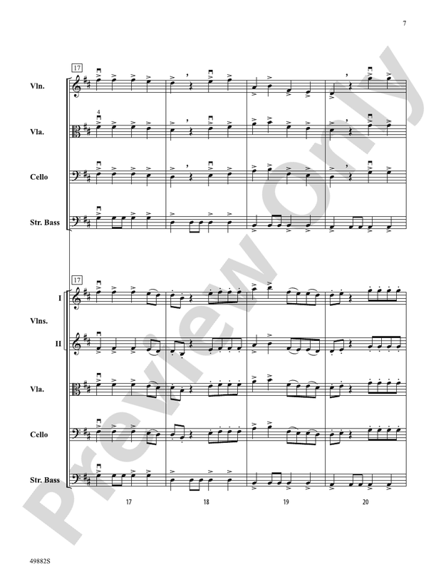 High Hopes (Grade 2-3) - String Orchestra Conductor Score & Parts (Digital Download)