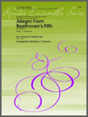 Allegro From Beethoven's Fifth (Movement 1) - Beethoven/ Contorno - Bassoon|Clarinet|French Horn|Flute|Oboe Kendor Music Woodwind Quintet Score/Parts