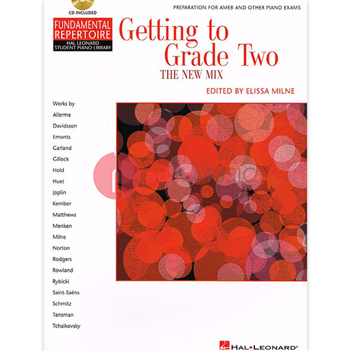 Getting To Grade Two: The New Mix for Piano - Book/OLA