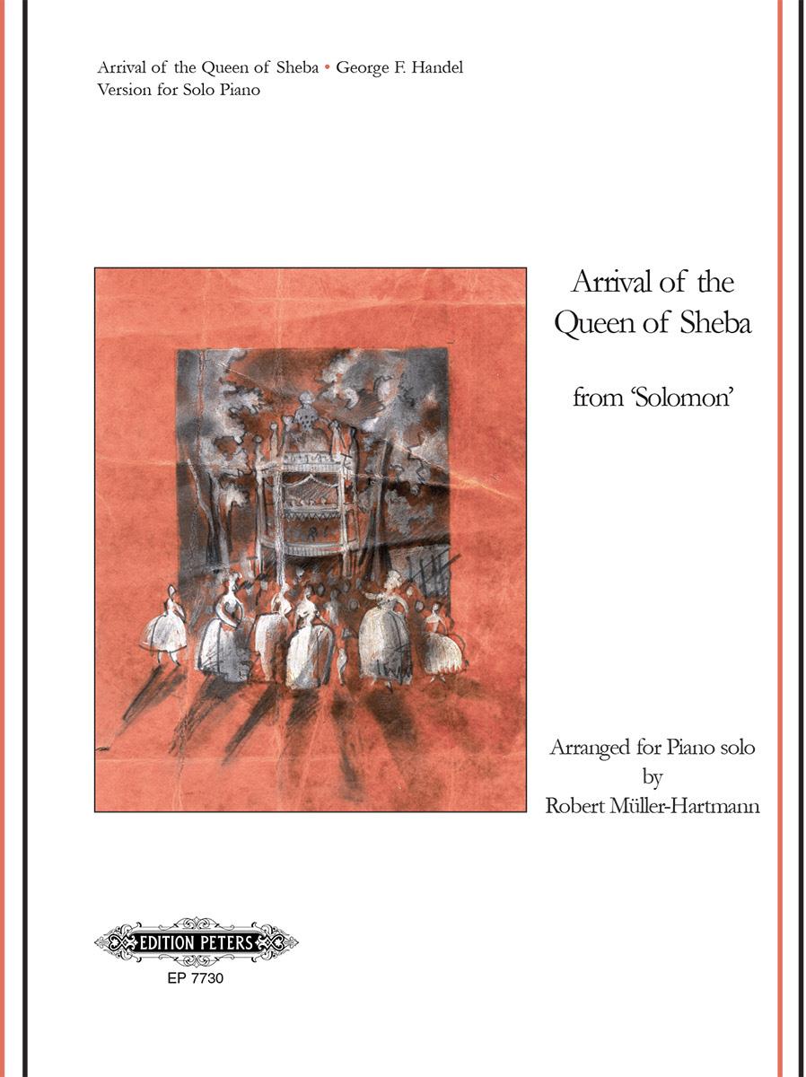 Handel - Arrival of the Queen of Sheba - Piano Solo - Peters EP7730